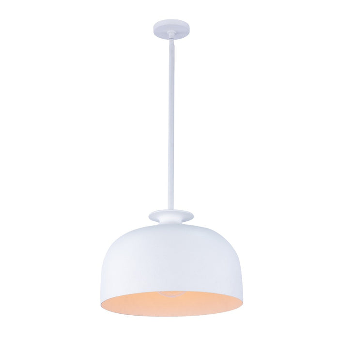 Kalco - 520256MW - One Light Mini Pendant - Gabardine - Matte White