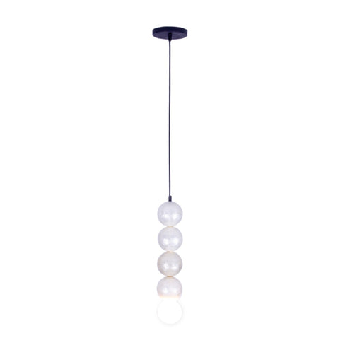 Pearls One Light Pendant Matte Black