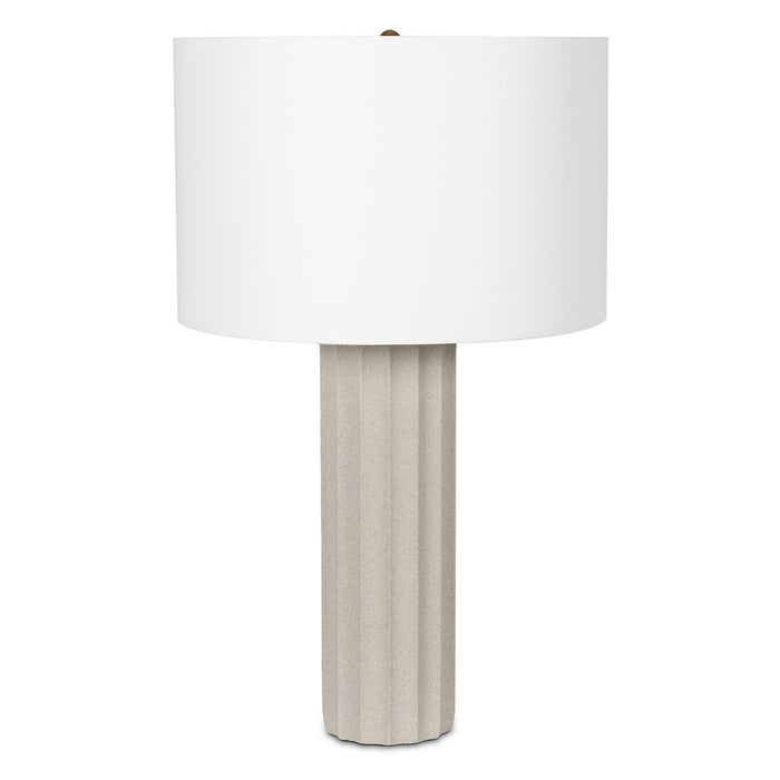 Regina Andrew - 13-1667 - One Light Table Lamp - Tambour - Grey