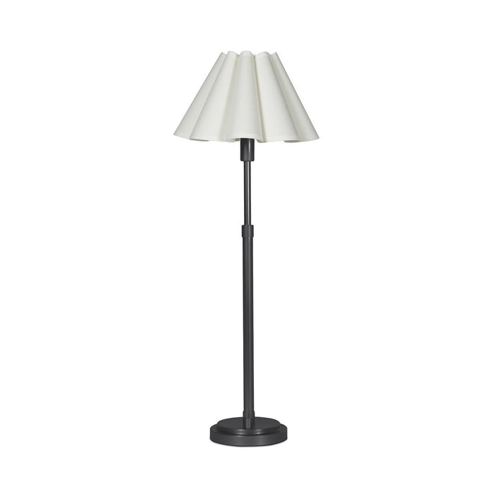 Regina Andrew - 13-1681BB-WT - One Light Buffet Lamp - Polly - Blackened Brass