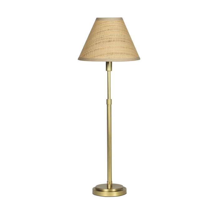 Regina Andrew - 13-1681NB-RAT - One Light Buffet Lamp - Polly - Natural Brass