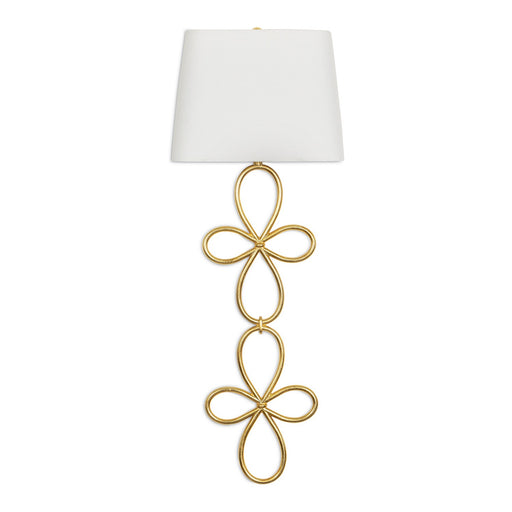 Minuet One Light Wall Sconce Gold Leaf