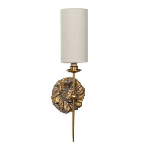Domonique One Light Wall Sconce Antique Gold
