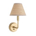 Regina Andrew - 15-1241NB-RAT - One Light Wall Sconce - Polly - Natural Brass