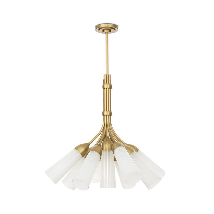 Regina Andrew - 16-1498 - Nine Light Chandelier - Mousseaux - Natural Brass