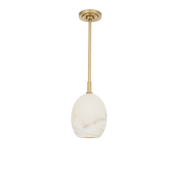 Regina Andrew - 16-1523NB-ALB - One Light Pendant - Artemis - Natural Brass