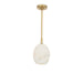 Regina Andrew - 16-1523NB-ALB - One Light Pendant - Artemis - Natural Brass