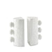 Regina Andrew - 20-1651WT - Bookend Set - Sanya - White