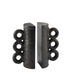 Regina Andrew - 20-1652BLKZ - Bookend Set - Chandra - Blacken Zinc
