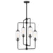 Savoy House - 1-3023-4-89 - Four Light Chandelier - Holton - Matte Black