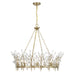 Savoy House - 1-4074-8-127 - Eight Light Chandelier - Orianna - Noble Brass