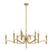 Savoy House - 1-9417-9-220 - Nine Light Chandelier - Tremont - Riviera Brass