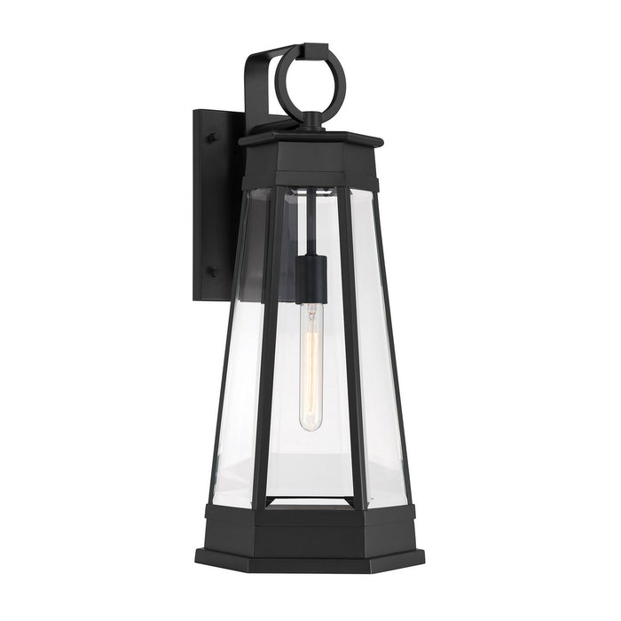 Savoy House - 5-207-BK - One Light Outdoor Wall Lantern - Payne - Matte Black