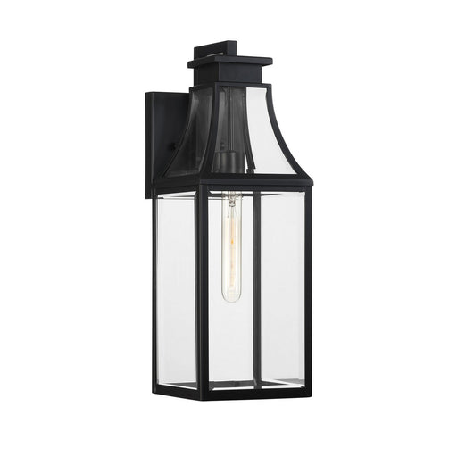 Savoy House - 5-606-BK - One Light Outdoor Wall Lantern - Emery - Matte Black