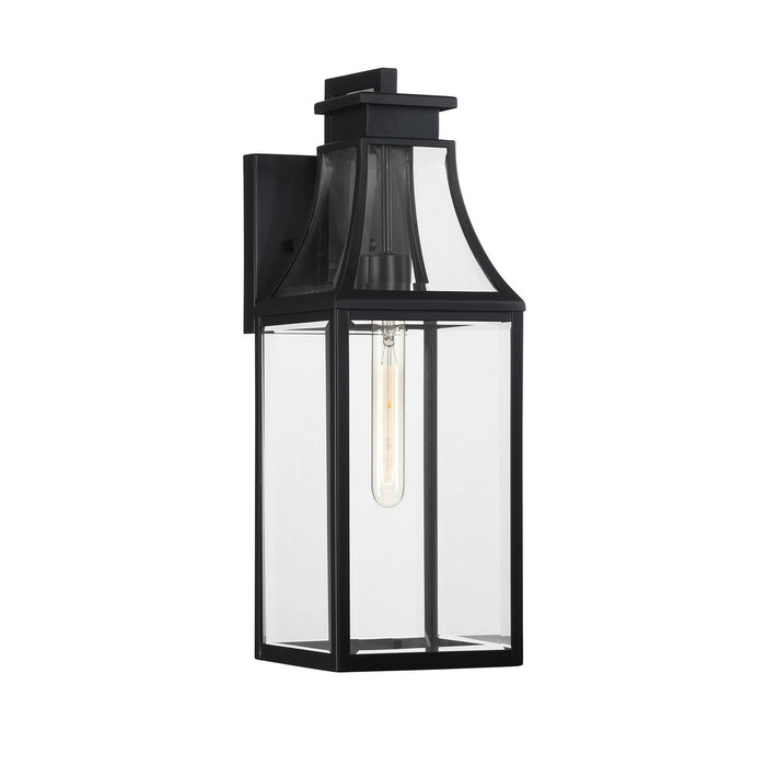 Savoy House - 5-606-BK - One Light Outdoor Wall Lantern - Emery - Matte Black