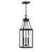 Savoy House - 5-608-BK - Three Light Outdoor Hanging Lantern - Emery - Matte Black
