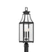 Savoy House - 5-609-BK - Three Light Outdoor Post Lantern - Emery - Matte Black