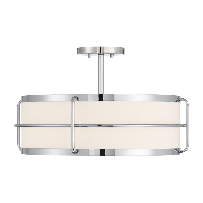 Savoy House - 6-4193-4-11 - Four Light Semi-Flush Mount - Chauncey - Chrome