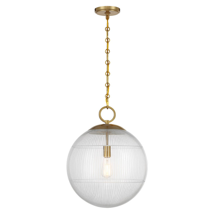 Savoy House - 7-1840-1-322 - One Light Pendant - Cabot - Warm Brass