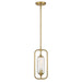 Savoy House - 7-3022-1-322 - One Light Mini-Pendant - Holton - Warm Brass
