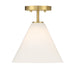 Savoy House - 7-4011-1-322 - One Light Mini-Pendant - Blair - Warm Brass