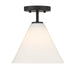 Savoy House - 7-4011-1-89 - One Light Mini-Pendant - Blair - Matte Black