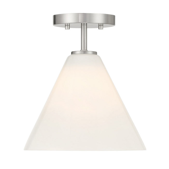 Savoy House - 7-4011-1-SN - One Light Mini-Pendant - Blair - Satin Nickel