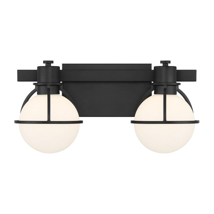 Savoy House - 8-1060-2-BK - Two Light Bathroom Vanity - Pierce - Matte Black