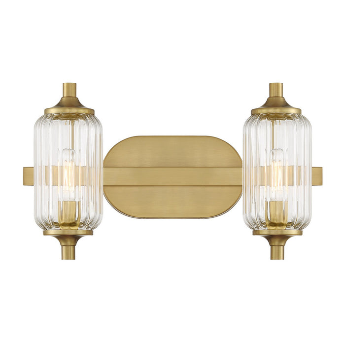 Savoy House - 8-3024-2-322 - Two Light Bathroom Vanity - Holton - Warm Brass