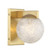 Savoy House - 9-1017-1-322 - One Light Wall Sconce - Darien - Warm Brass