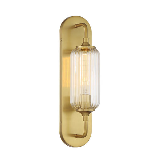 Holton One Light Wall Sconce Warm Brass