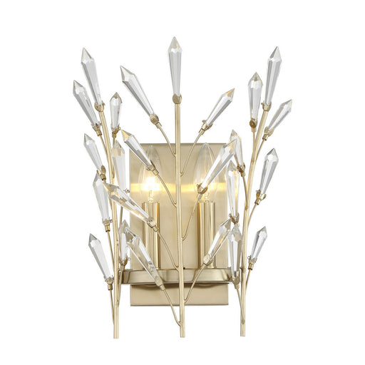 Orianna Two Light Wall Sconce Noble Brass
