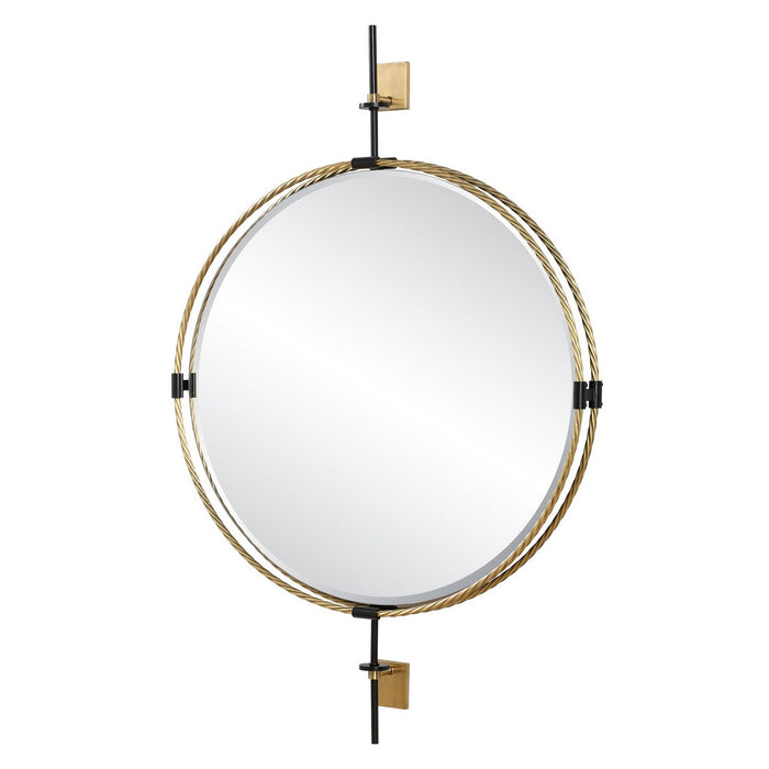 Uttermost - 08215 - Mirror - Guardrail - Antique Brass