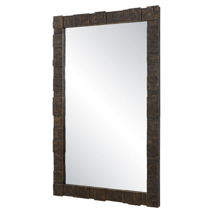 Uttermost - 08236 - Mirror - Bustelo - Distressed Dark Bronze