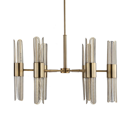 Uttermost - 21391 - LED Chandelier - Cret - Oxidized Brass