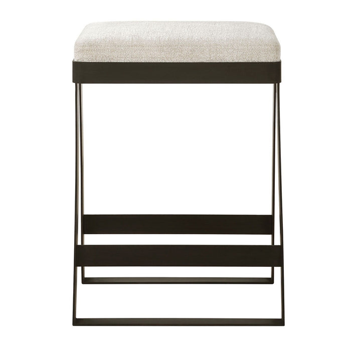 Uttermost - 23875 - Counter Stool - Hover - Aged Black