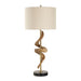 Uttermost - 30456 - One Light Table Lamp - Rams - Antique Brass