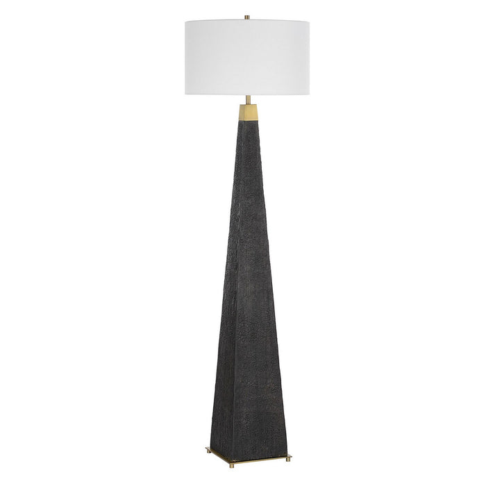 Uttermost - 30469 - One Light Floor Lamp - Lathey - Brass