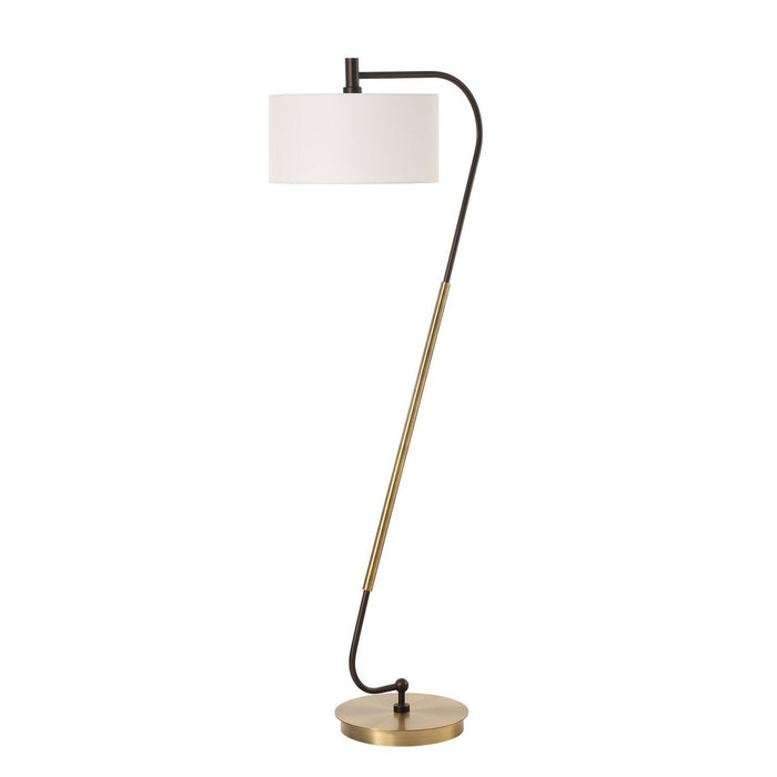 Uttermost - 30476 - One Light Floor Lamp - Irwin - Antique Brass