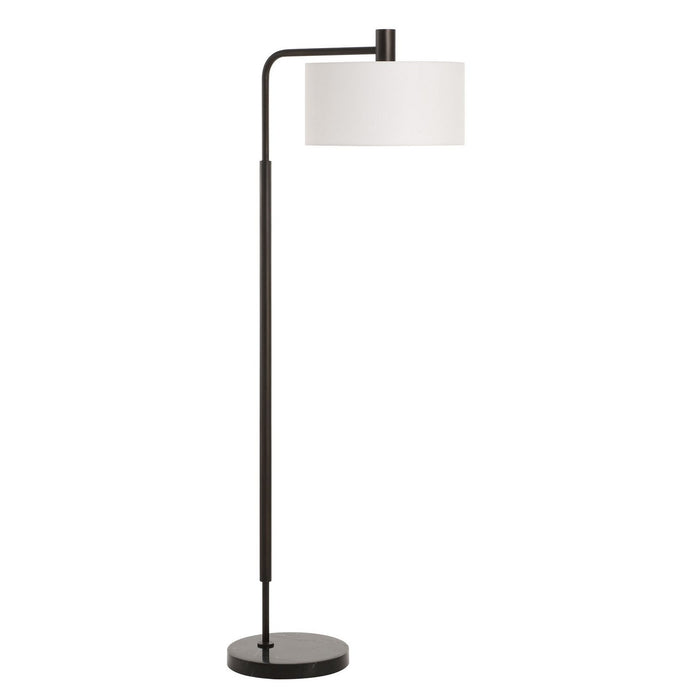 Uttermost - 30477 - One Light Floor Lamp - Richie - Satin Black