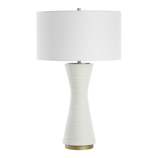 Ridgeline One Light Table Lamp Antique Brass