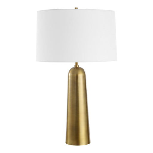 Flinchem One Light Table Lamp Antique Brass