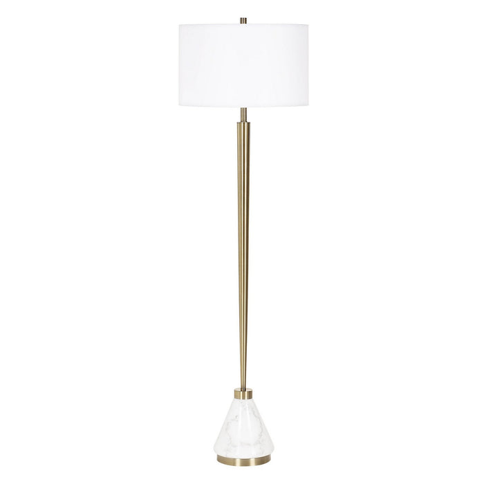 Uttermost - 30515 - One Light Floor Lamp - Curran - Brass