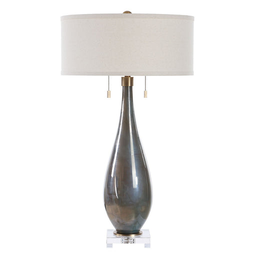 Uttermost - 30518 - Two Light Table Lamp - Cardoni - Brushed Brass