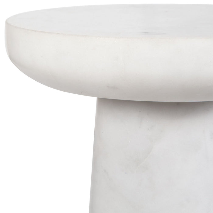 Uttermost - 50021 - Drink Table - Lirra - White Marble