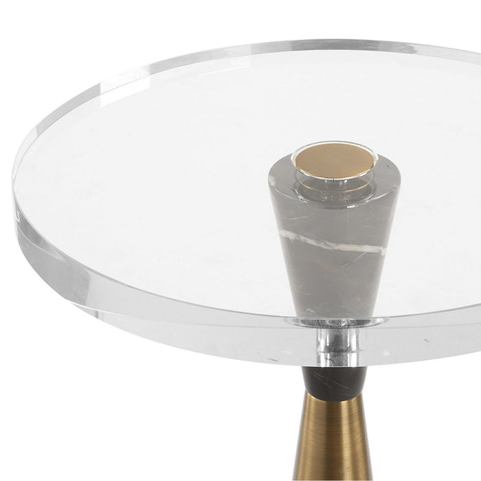 Uttermost - 50077 - Accent Table - Holton - Brushed Brass