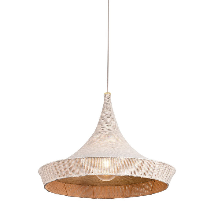 Mitzi - H1014701S-AGB - One Light Pendant - Isola - Aged Brass
