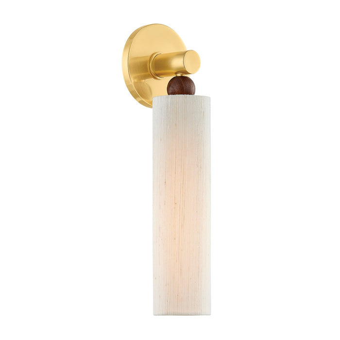 Mitzi - H1036101-AGB - One Light Wall Sconce - Reyn - Aged Brass