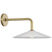 Visual Comfort Signature - AL 2030HAB-WG - LED Wall Sconce - Ponce - Hand-Rubbed Antique Brass