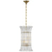 Visual Comfort Signature - ARN 5074HAB-CG - LED Pendant - Rhine - Hand-Rubbed Antique Brass